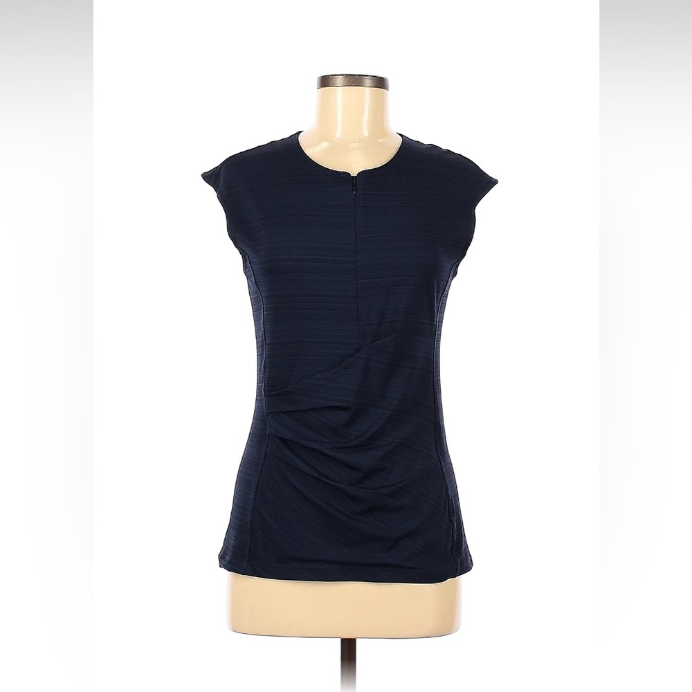 Athleta Active Shirt Size M Navy Blue